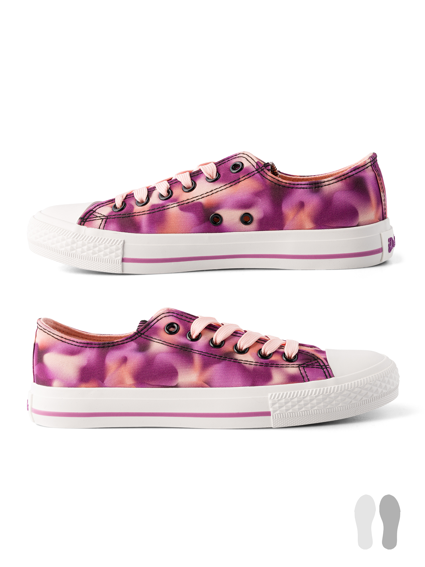 Canvas Shoes Pink Camouflage