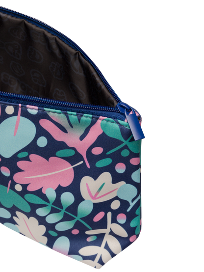 Cosmetic Bag 2-Pack Colorful Leaves