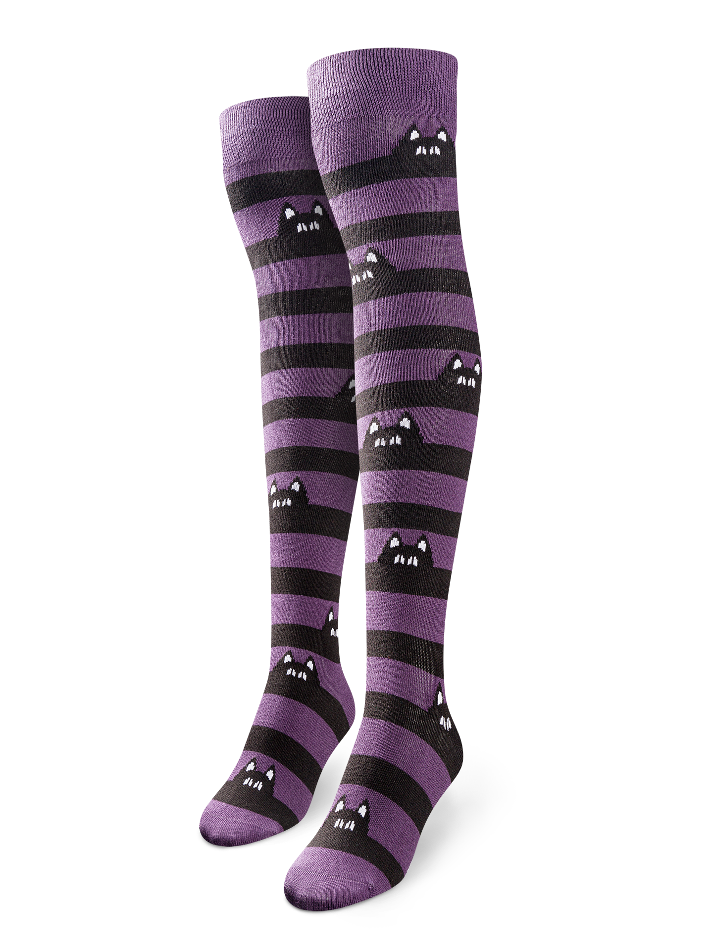 Over the Knee Socks Hidden Cats