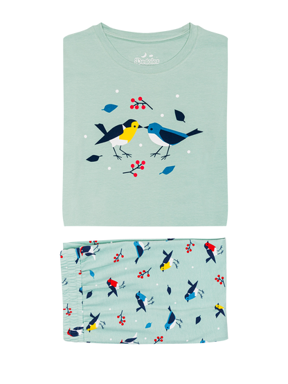 Women's Pyjamas Singing Birds