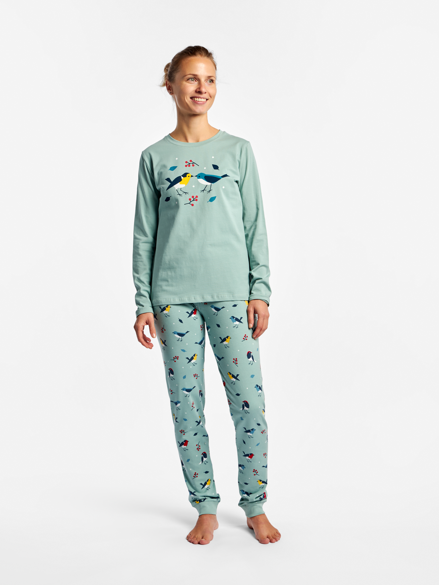 Women's Pyjamas Singing Birds