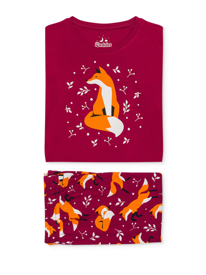 Women's Pyjamas Fox & Leaves