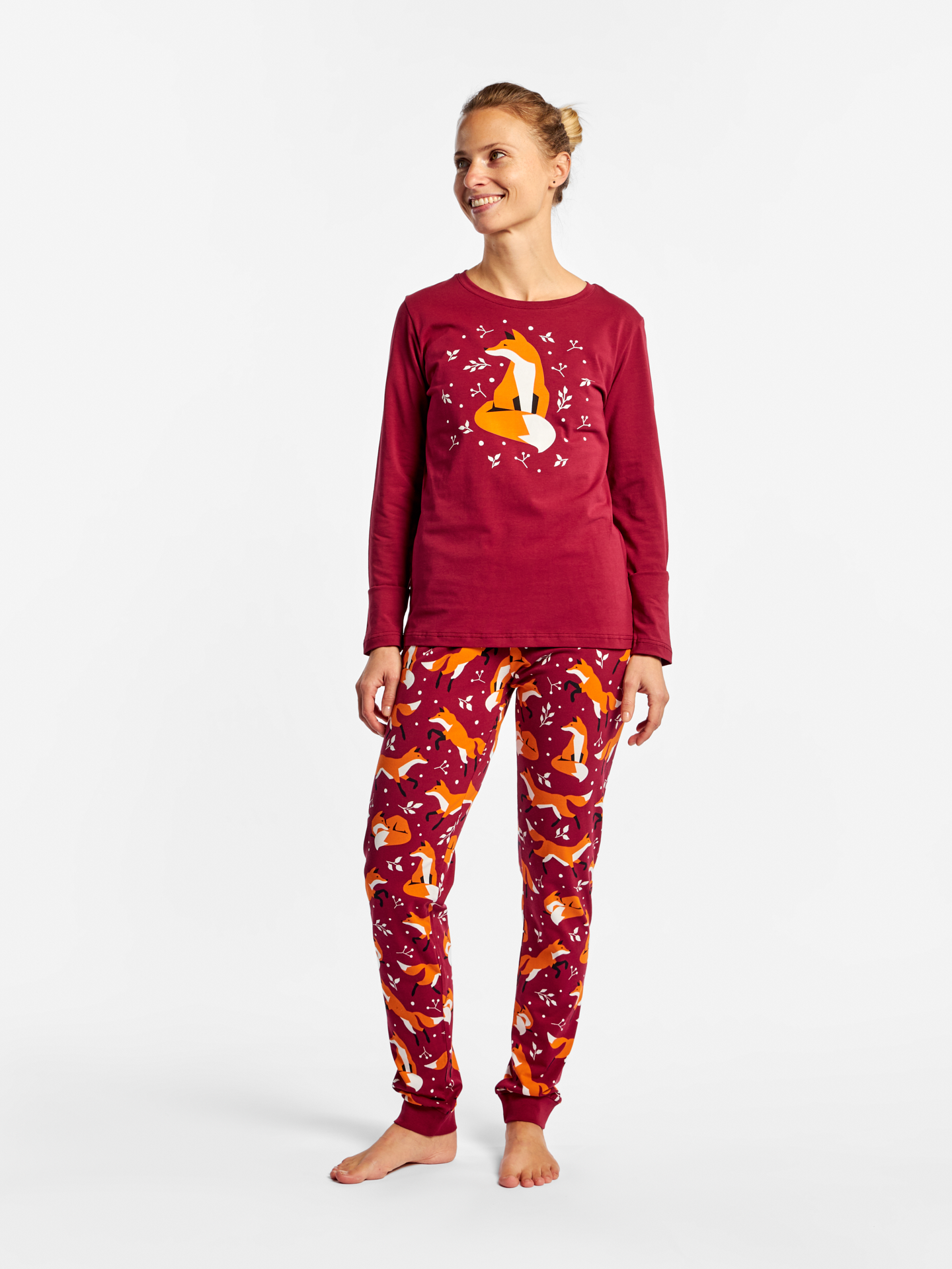 Women's Pyjamas Fox & Leaves