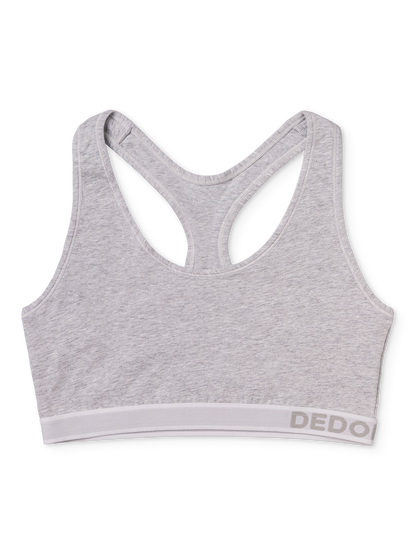 Grey Melange Women's Bralette