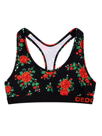 Women's Bralette Roses