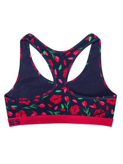 Women's Bralette Tulip Lips