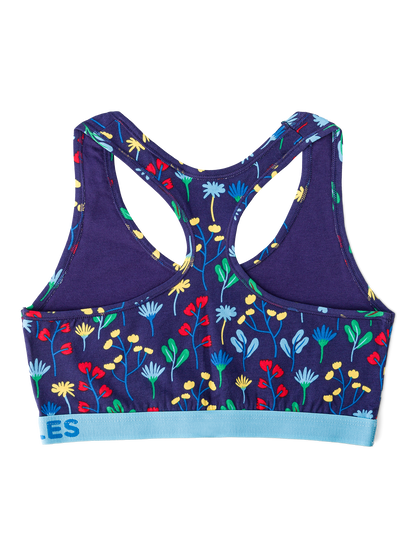 Women's Bralette Aquarelle Flowers