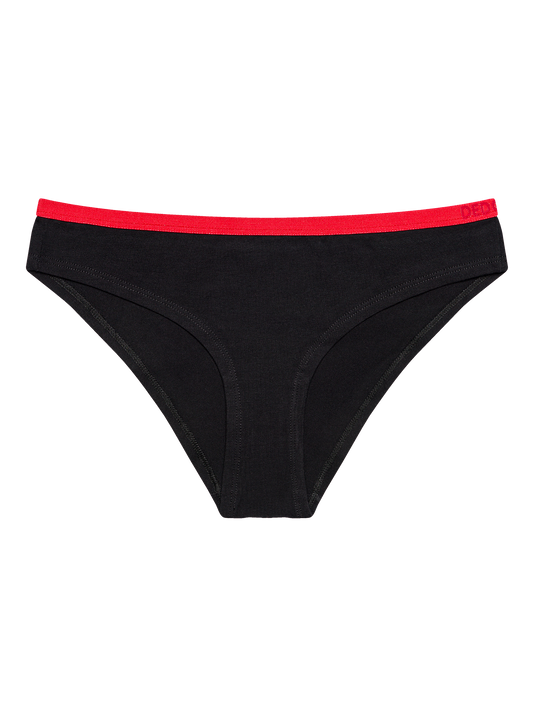 Black & Red Women's Briefs