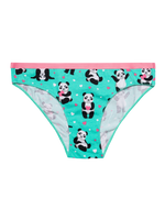 Women's Briefs Panda & Hearts