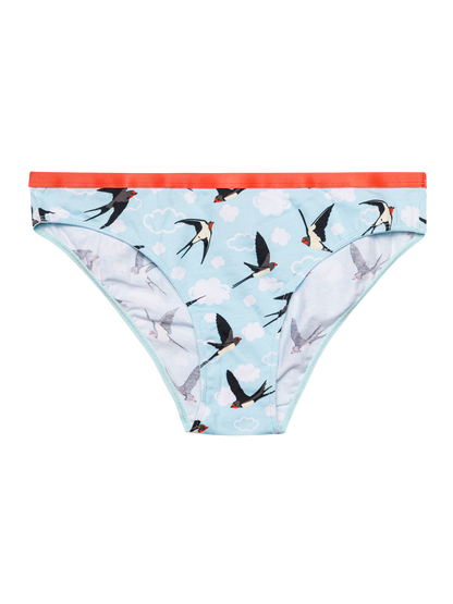 Women's Briefs Swallow Birds