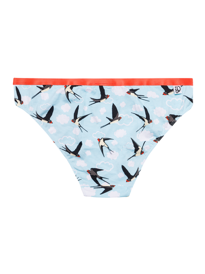 Women's Briefs Swallow Birds