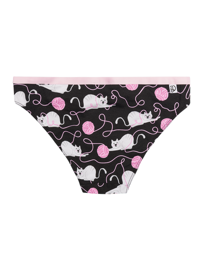 Women's Briefs Cat & Ball