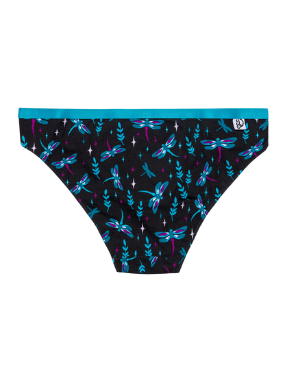 Women's Briefs Dragonflies at Night