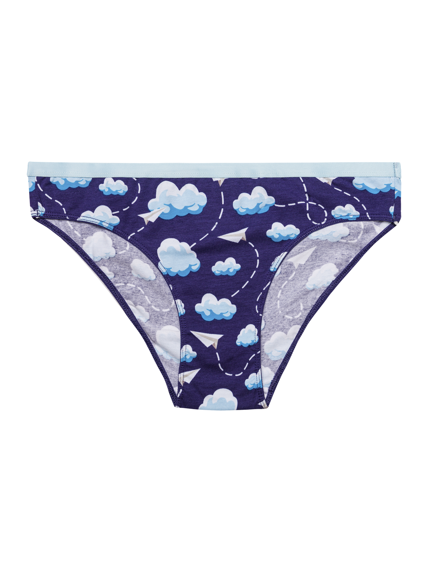 Women's Briefs Paper Planes & Clouds