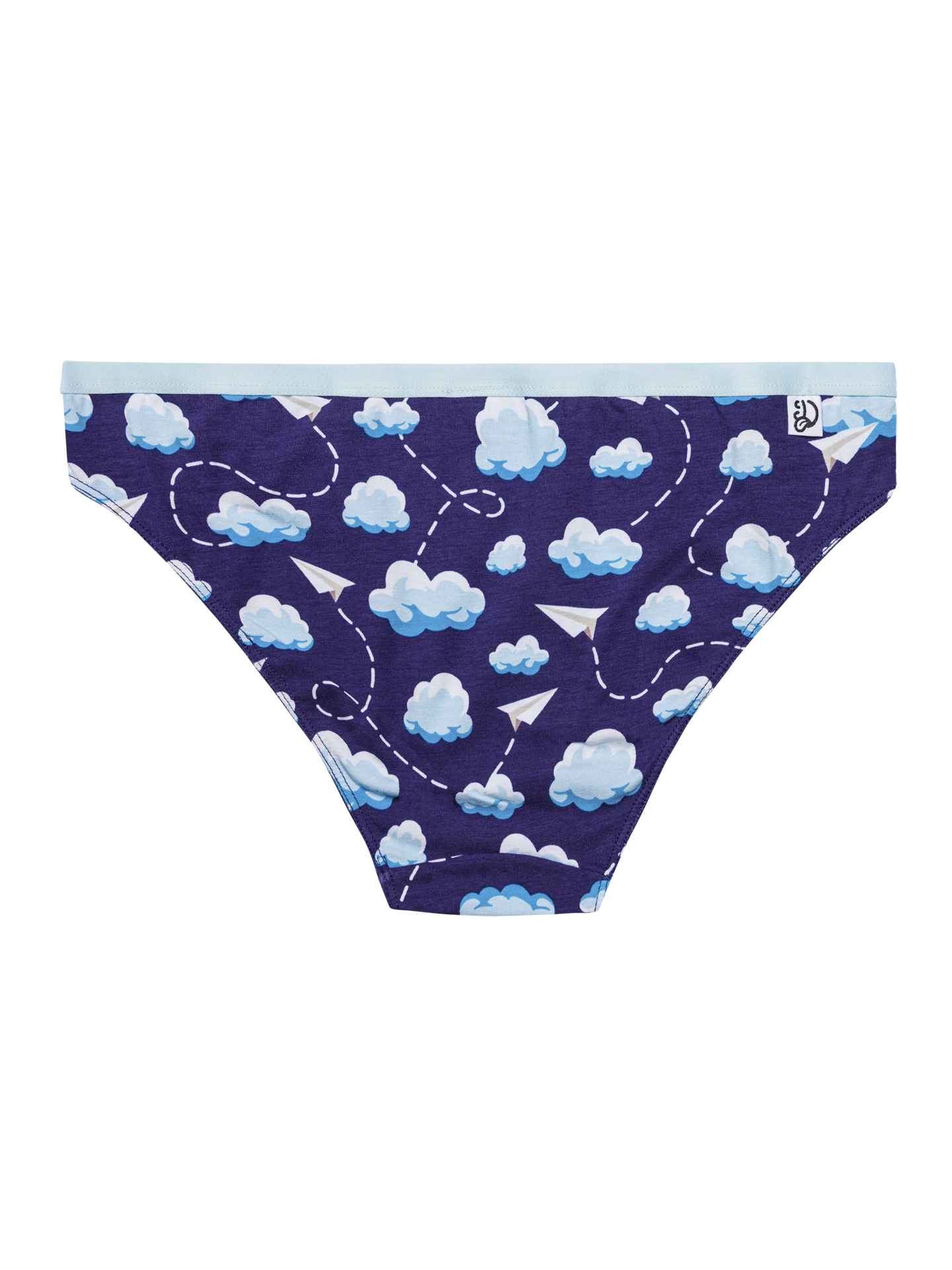 Women's Briefs Paper Planes & Clouds