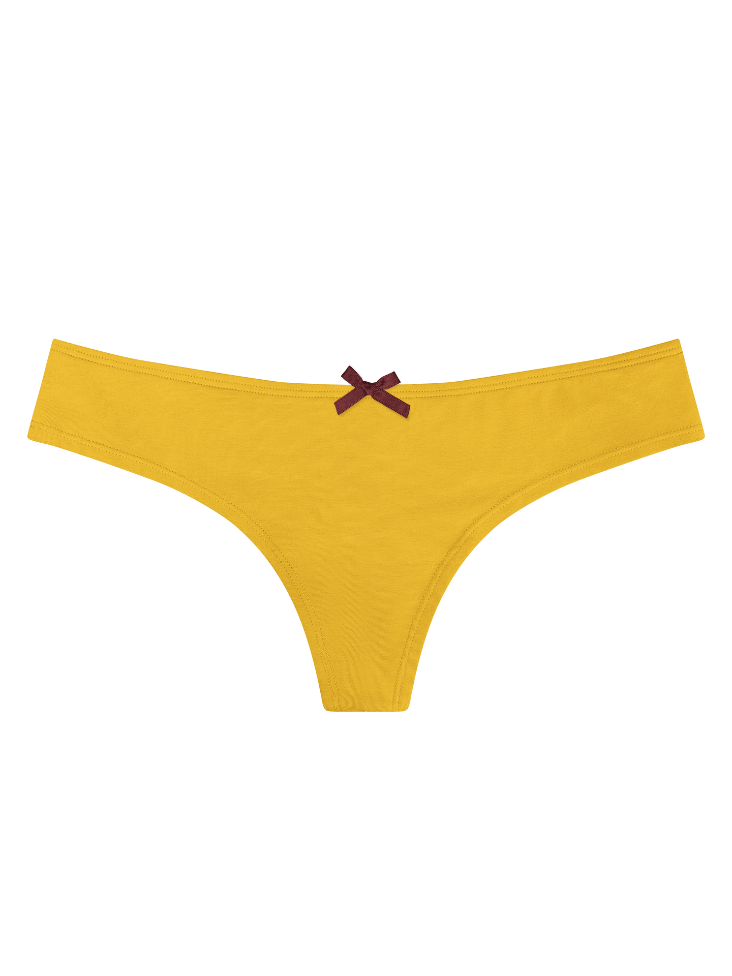 Mustard Yellow Women's Brazilian Panties