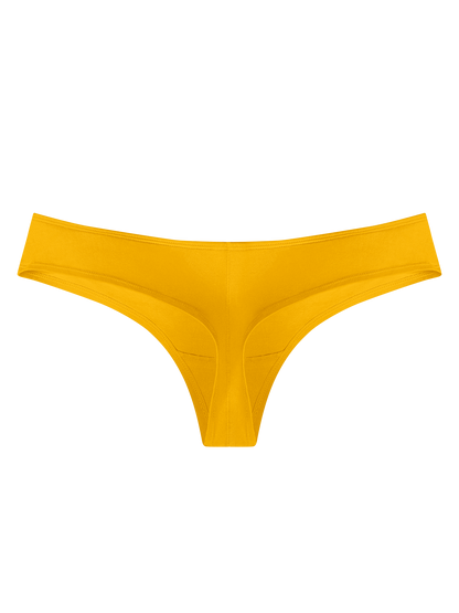 Mustard Yellow Women's Brazilian Panties