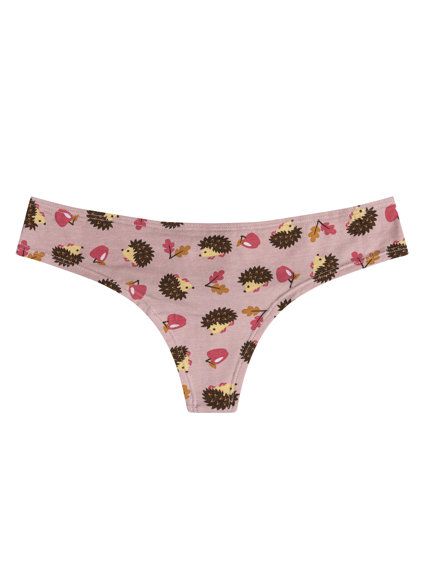 Women's Brazilian Panties Hedgehog