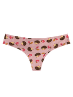 Women's Brazilian Panties Hedgehog