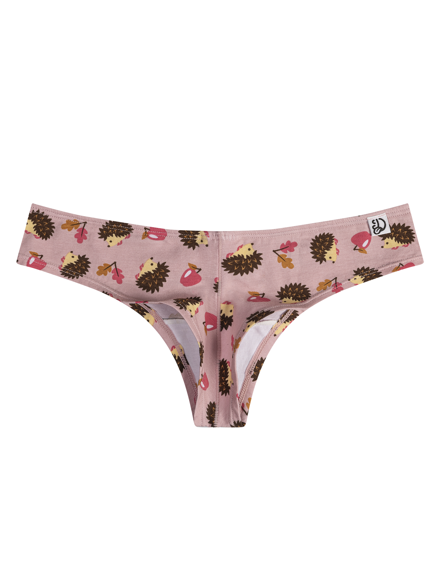 Women's Brazilian Panties Hedgehog