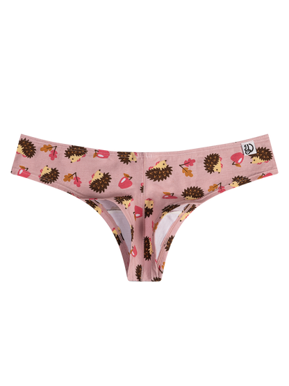 Women's Brazilian Panties Hedgehog