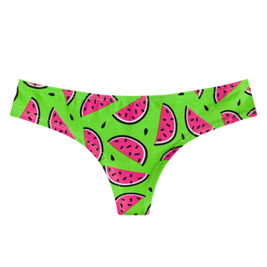 Women's Brazilian Panties Juicy Watermelon