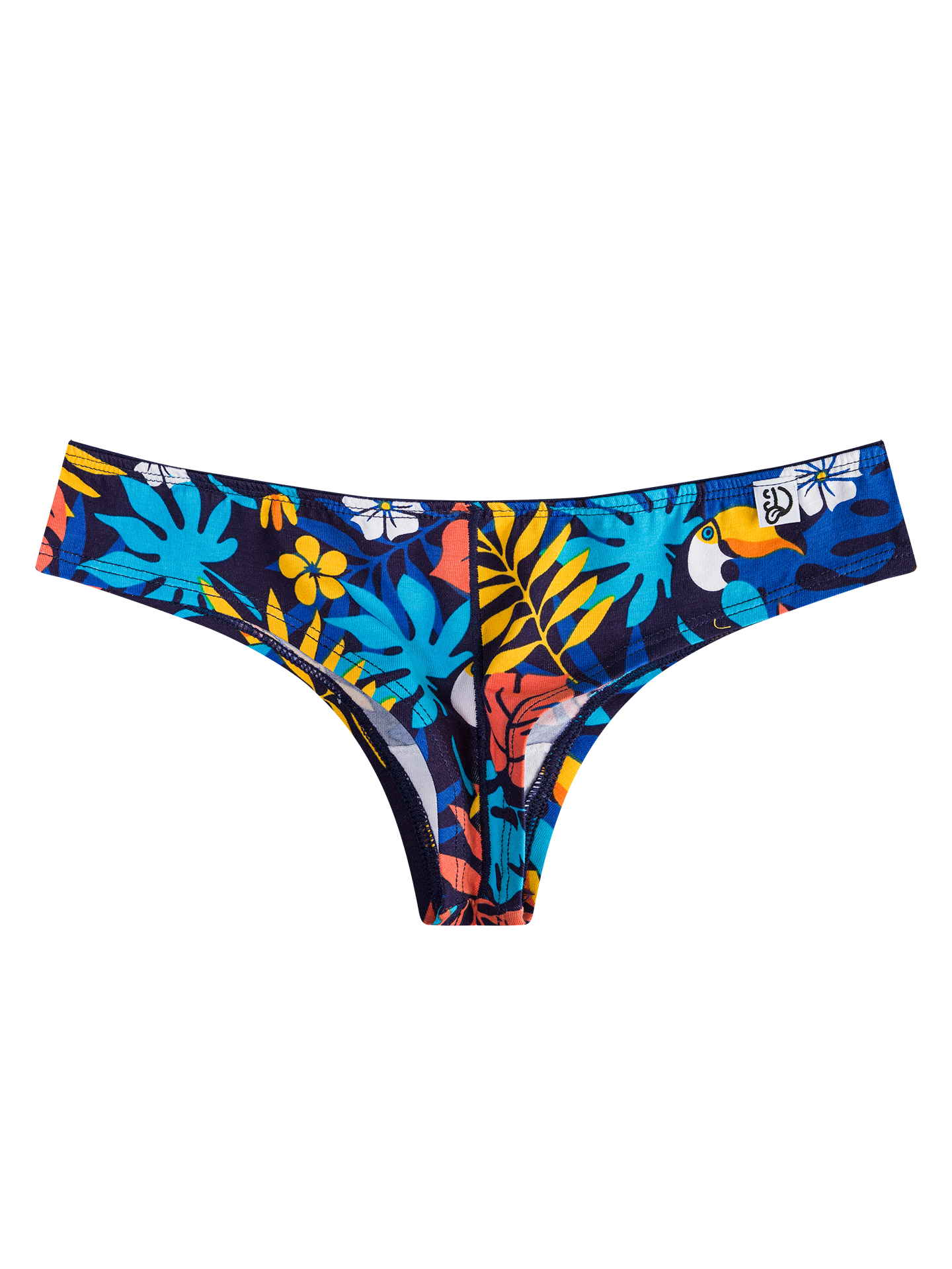 Women's Brazilian Panties Tropical Toucan