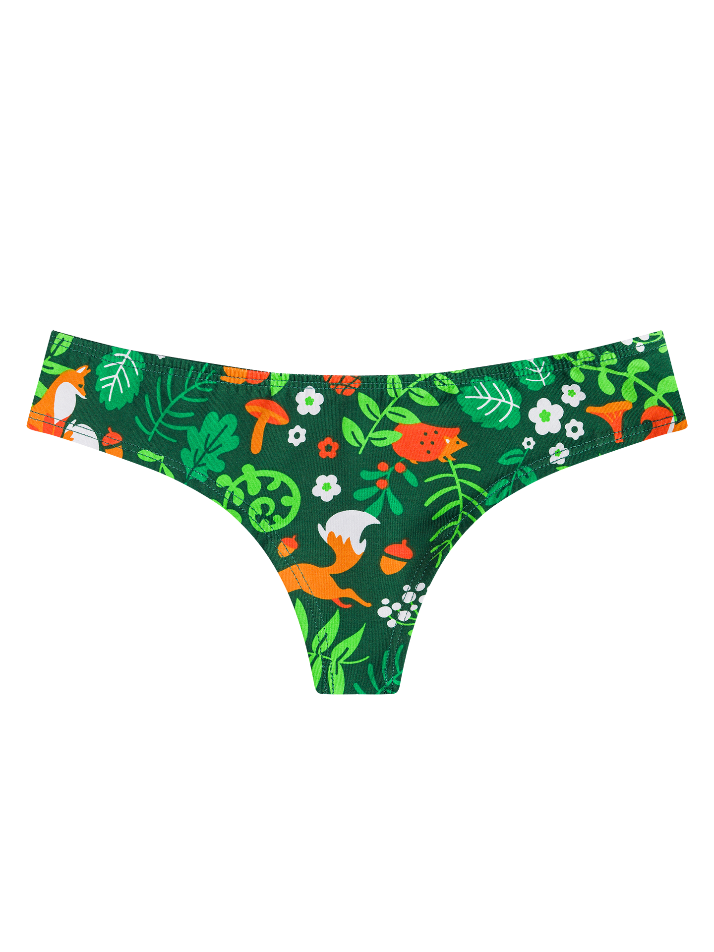 Women's Brazilian Panties Forest Animals