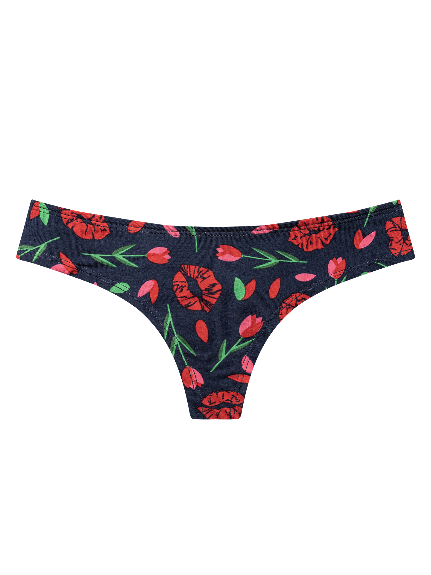 Women's Brazilian Panties Tulip Lips