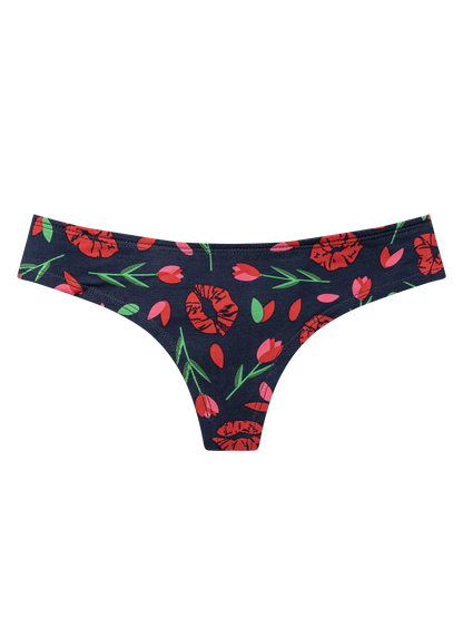 Women's Brazilian Panties Tulip Lips