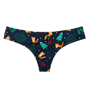 Women's Brazilian Panties Red Fox