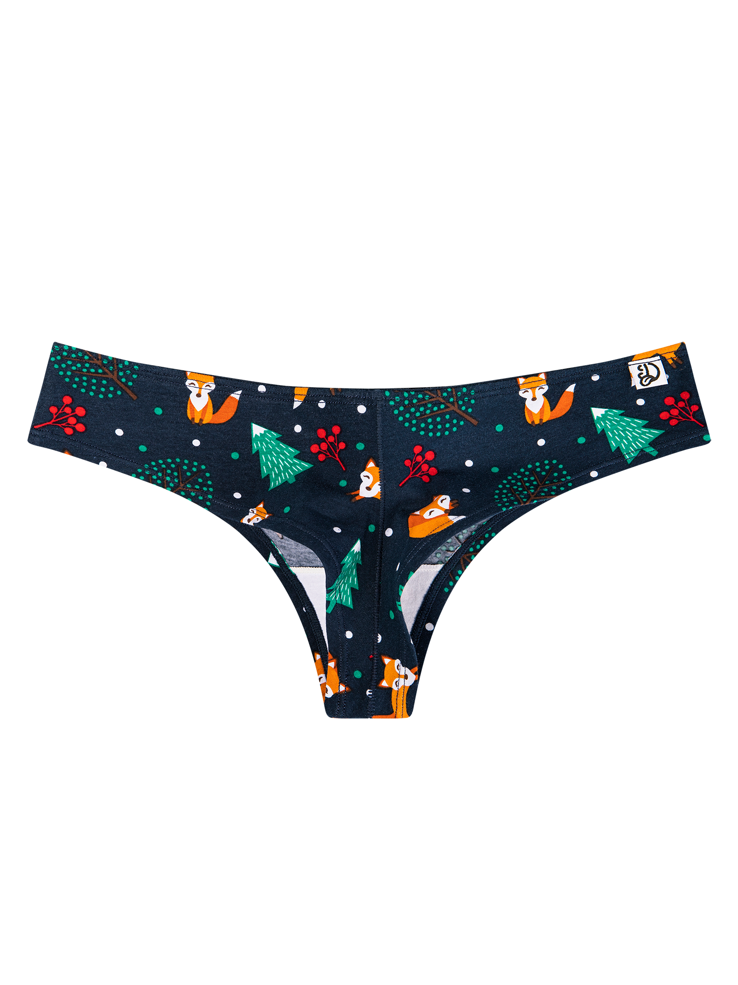 Women's Brazilian Panties Red Fox