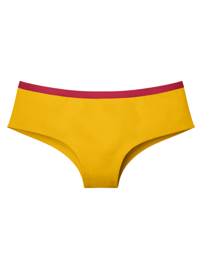 Mustard Yellow Women's Hipster Briefs