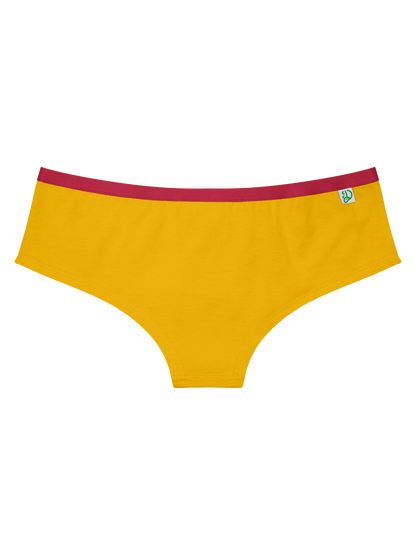 Mustard Yellow Women's Hipster Briefs