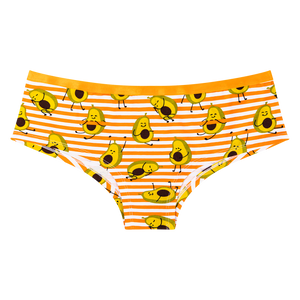 Women's Hipster Briefs Funny Avocado