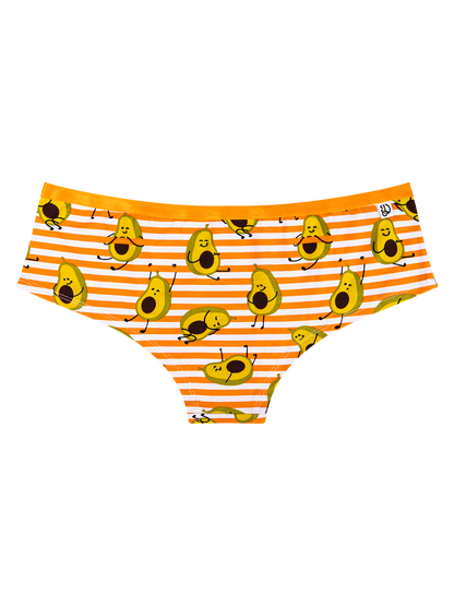 Women's Hipster Briefs Funny Avocado