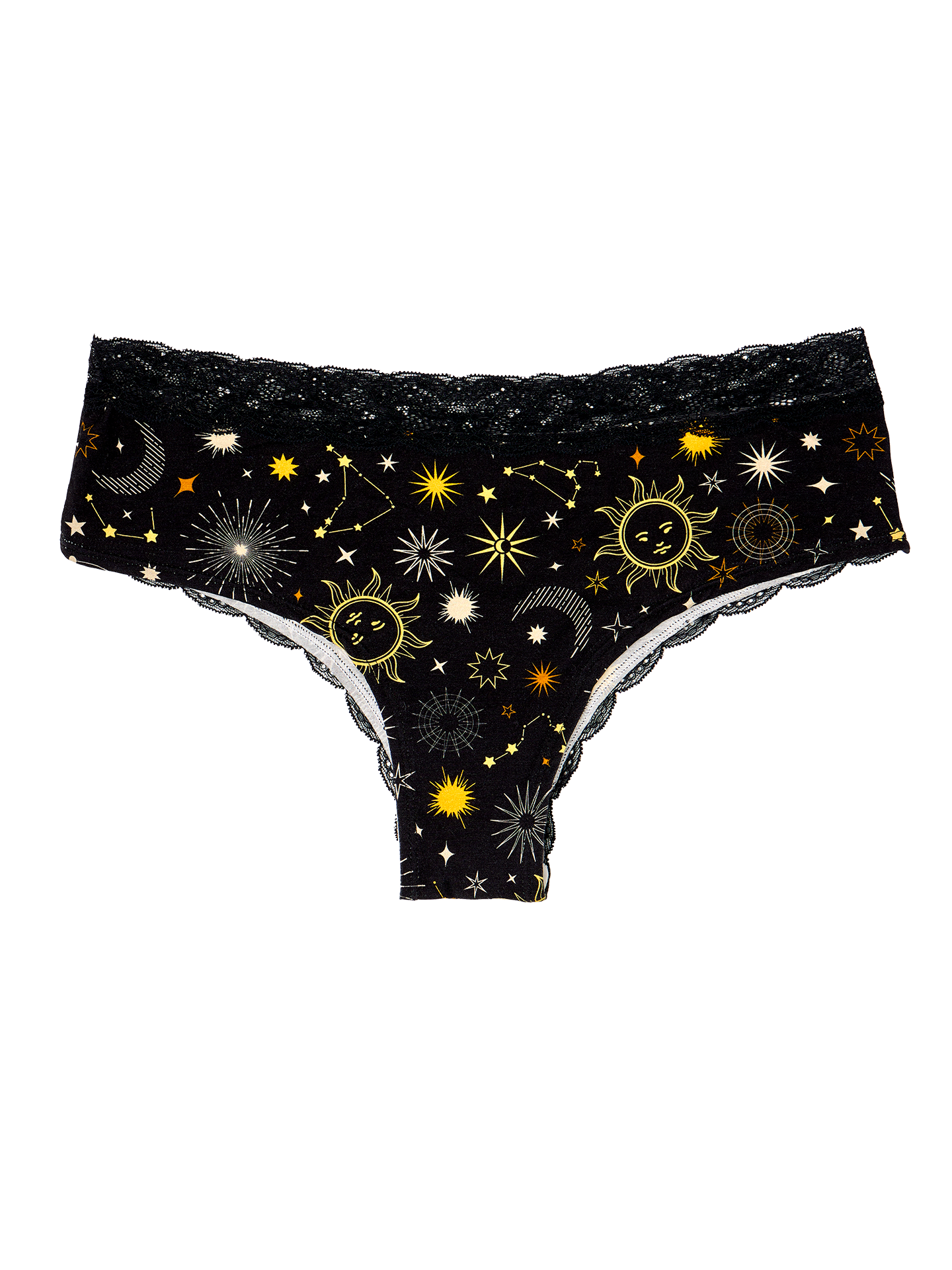 Women´s Lace Briefs Zodiac Sky