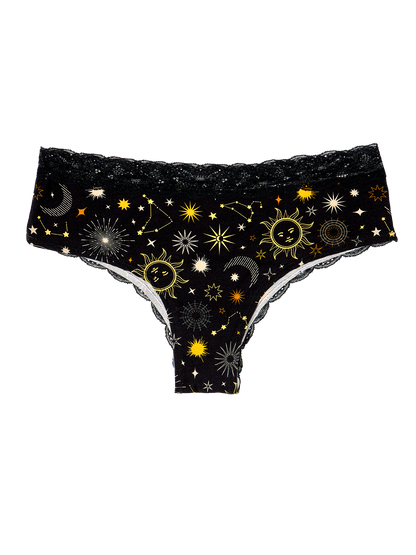 Women´s Lace Briefs Zodiac Sky