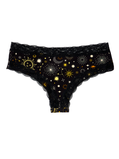 Women´s Lace Briefs Zodiac Sky