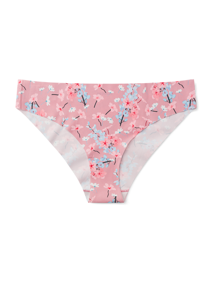 Women's Traceless Briefs Flowerbed