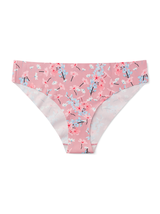 Women's Traceless Briefs Flowerbed