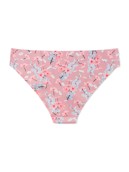 Women's Traceless Briefs Flowerbed