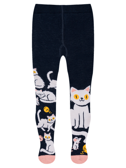 Kids' Tights Playful Kitty