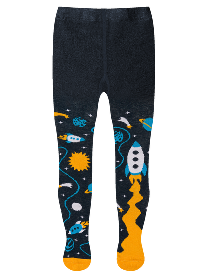 Kids' Tights Rocket & Space