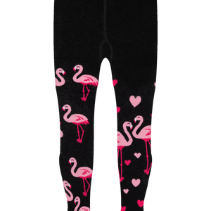 Kids' Tights Flamingos & Hearts