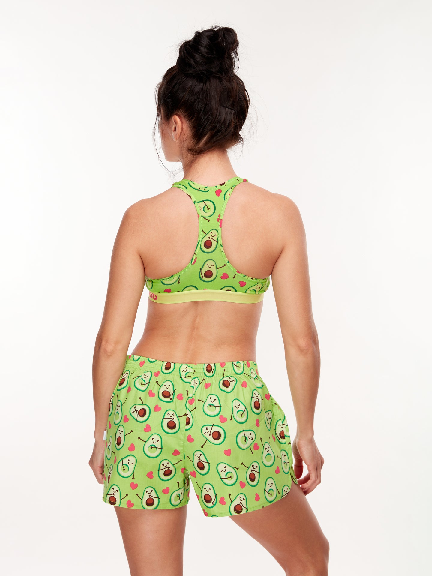 Women's Boxer Shorts Avocado Love