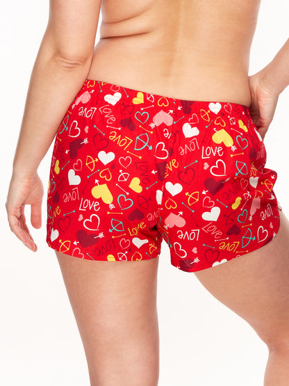 Women's Boxer Shorts Hearts