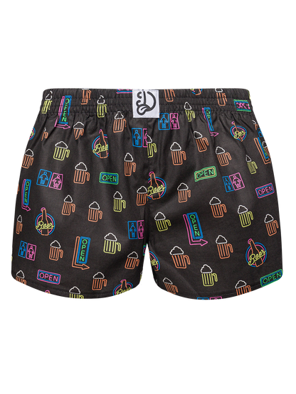 Women's Boxer Shorts Neon Beer