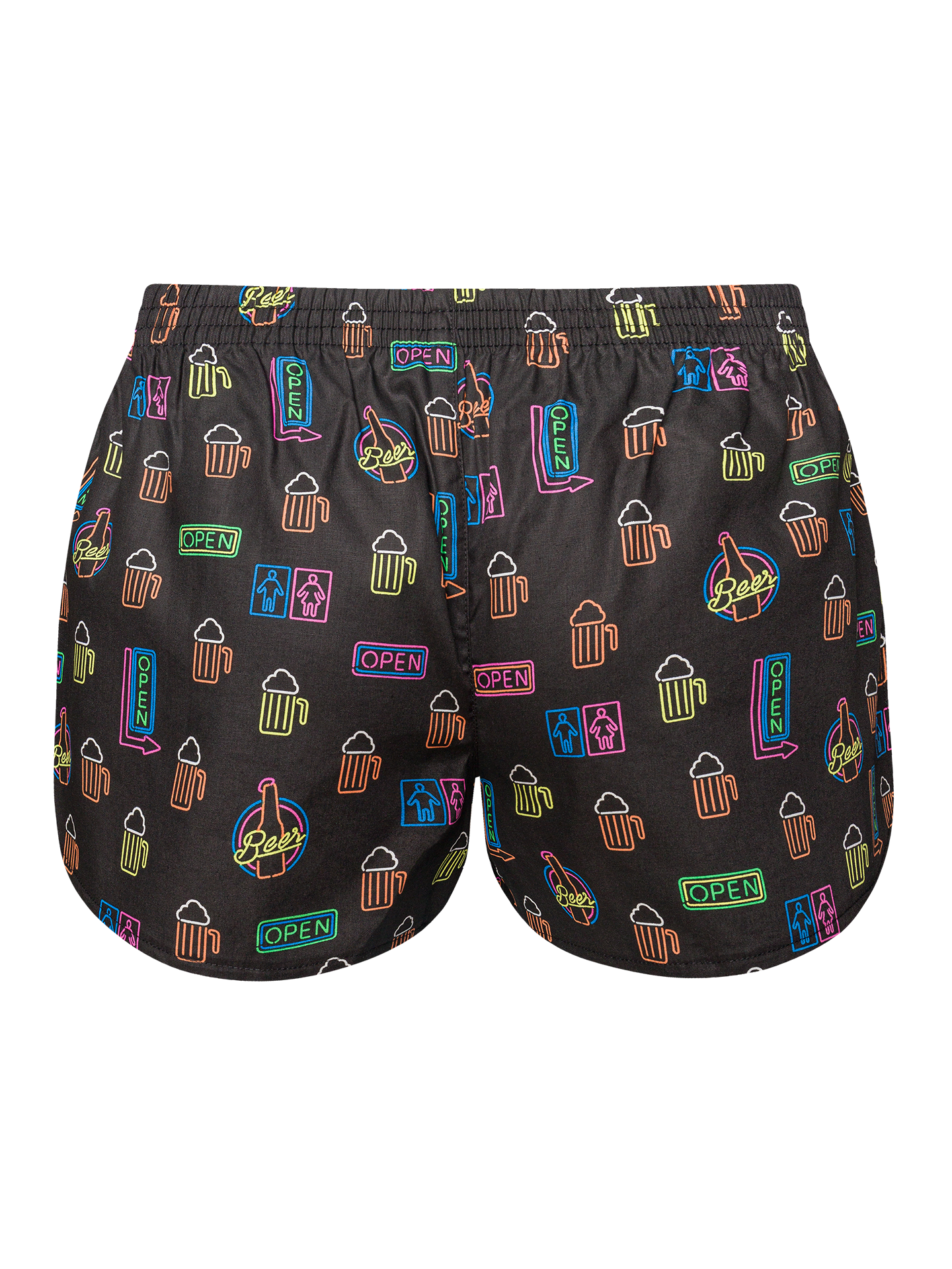 Women's Boxer Shorts Neon Beer