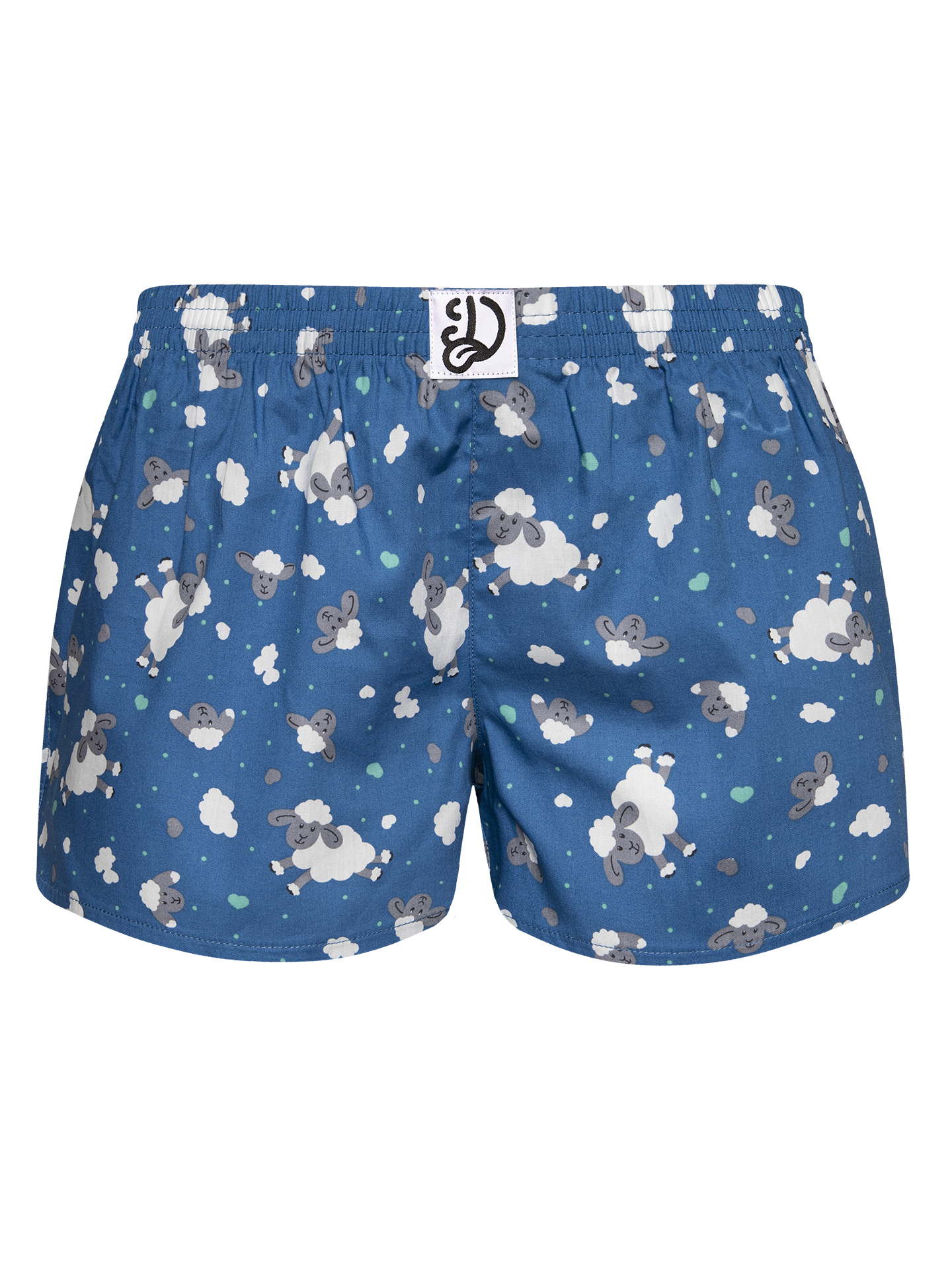 Women's Boxer Shorts Sheep & Clouds